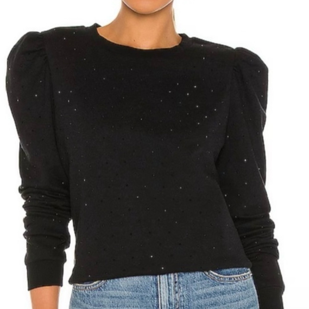 Generation Love rhinestone puff sleeve sweatshirt. Worn maybe once.